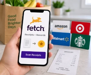 Earn Free Gift Cards by Scanning Receipts With Fetch