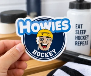 Free 3.5-Inch Howies Hockey Die-Cut Sticker by Mail