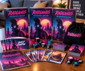 Free 3 Radlands Collector’s Edition Games + Tournament Prizes ($355 Value)