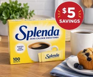 Free Box of Splenda with $5 Savings
