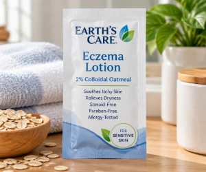 Free Earth's Care Eczema Lotion Sample With Soothing 2% Colloidal Oatmeal