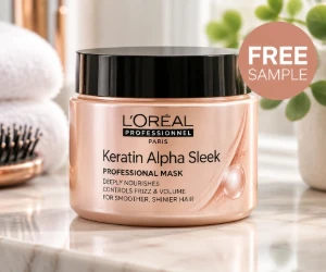 Free L’Oréal Professionnel Keratin Alpha Sleek Hair Mask Sample