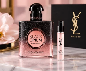 Free YSL Black Opium Pink Glaze Perfume Sample