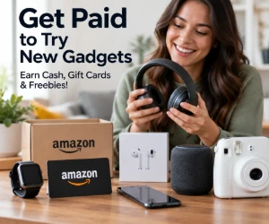 Get Paid to Try New Gadgets - Earn Cash, Gift Cards & Freebies!