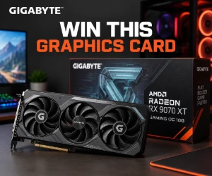 Win a GIGABYTE Radeon RX 9070 XT GAMING OC 16G Graphics Card