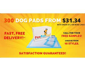 Save Money and House Train Your Dog with Free PooPeePads Samples