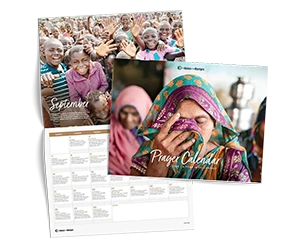 Stand in Solidarity with Persecuted Christians: Get Your Free VOM’s 2025 Prayer Calendar!