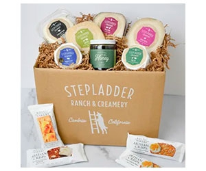 Win the Perfect Stepladder Holiday Cheese Bundle