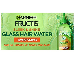 Enter to Win Garnier Fructis Sleek & Shine Glass Hair Water and Get Mirror-Like Shine