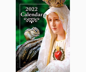 Request Your Free Mary Queen 2022 Wall Calendar Today!