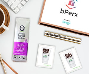 bPerx Sample Box: Coffee, Mascara, BullDog Cream for Free