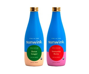 Free Plant-Based Sparkling Tonic from Sunwink