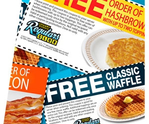 Free Hashbrowns from Waffle House