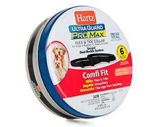 Get a Free UltraGuard ProMax Flea and Tick Collar for Dogs from Hartz