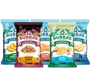 Get Your Free Bubba's Snack Mix Sample Pack