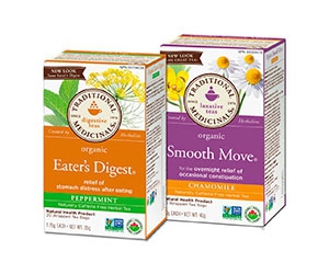 Feel Better with Free Traditional Medicinals Tea Samples