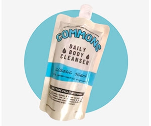 Claim Your Free Sample of Commons Daily Body Cleanser