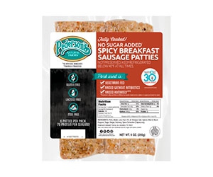 Get Free Spicy Breakfast Sausage Patties from Pederson's Natural Farms