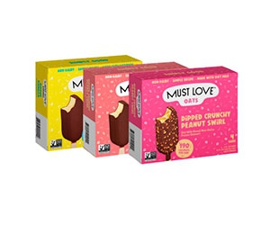 Indulge in Must Love's Non-Dairy Dipped Ice Cream Bars for Free