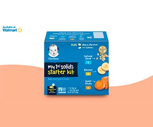 Apply Now for a Chance to Receive a Free Gerber My 1st Solids Starter Kit!