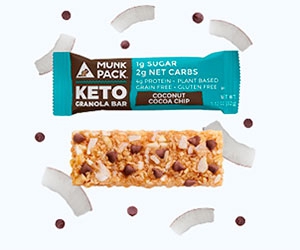 Try Munk Pack's Chewy Keto Granola Bar for Free