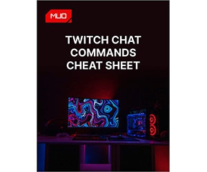 Twitch Chat Commands Cheat Sheet