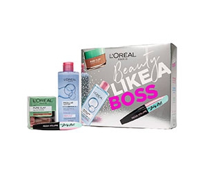 Get Your FREE L'Oreal Paris Beauty Box Gift Set Today!