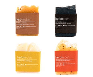 All Natural Handmade Soap Samples by Herb'N Eden