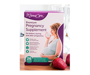 Get a Free Sample of MamaCare Pregnancy Supplement
