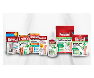 Revitalize Your Feet with Free Kerasal Foot Care and Nail Care Samples