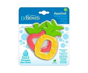 Get a Free Dr. Brown's Water-Filled Teether for Your Baby's Strong Teeth