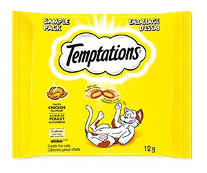 Spoil Your Cat with Free Temptations Treats
