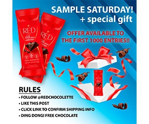 Indulge Without Guilt: Get a Free Sample of Red Dark Chocolate Bar Today