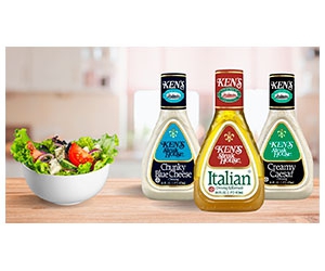 Try Two Bottles of Ken's Dressing for Free!