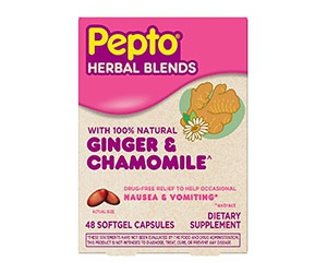 Experience the Power of Natural Remedies with Free Ginger & Chamomile Pepto Herbal Blends from P&G Good