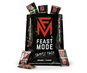 Switch to Healthier Eating with Free Feast Mode Low Sodium Meal Prep Sample Pack