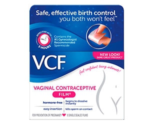 Get a Free Sample of VCF® Vaginal Contraceptive Film®!