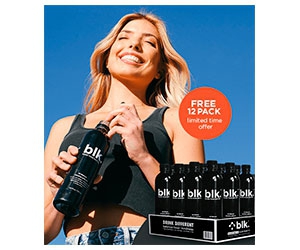 Unleash The Power of blk Black Water - Get Your Free 12-Pack Today!