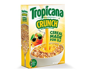 Tropicana Crunch Cereal Pack for Free