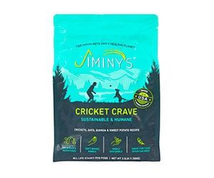Try Jiminy's Cricket Crave Dog Food for Free - Just Pay Shipping