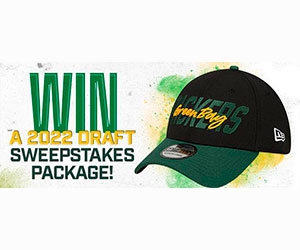 Register Now to Win 2022 Packers Gift Card, Cap, and Draft Pick