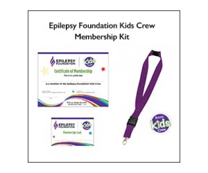 Join the Epilepsy Foundation Kids Crew and Get Your Free Membership Kit
