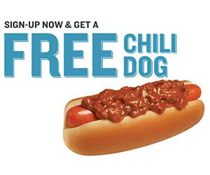 Join Wiener Lovers' Club and Get a Free Chili Dog Coupon!