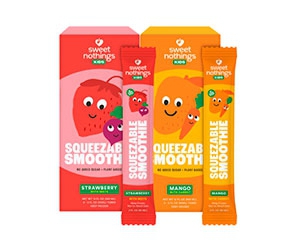 Get a Free Box of Sweet Nothings Squeezable Smoothies!