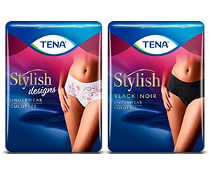 Get Free TENA Stylish™ Underwear, Incontinence Protection for Women