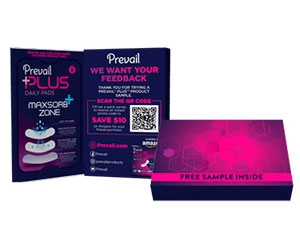 Get Your Free Prevail Plus Daily Pads Sample Kit Today