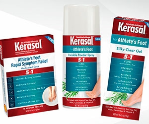 Experience Visible Relief with Kerasal's Free Athlete's Foot Treatment Products