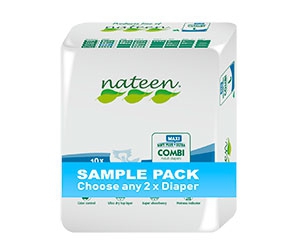 Get a Free Nateen Adult Diaper - Highly Absorbent and Breathable