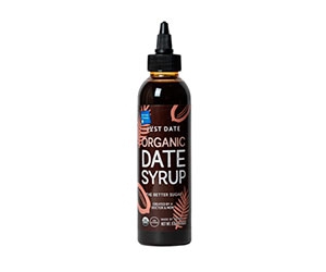 Get a FREE Bottle of Just Date Syrup