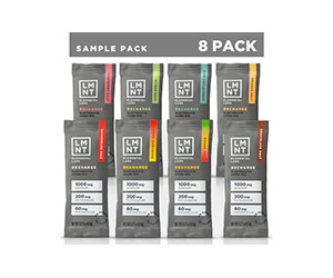 Experience Optimal Hydration with LMNT Recharge Sample Pack - Get it for Free Today!